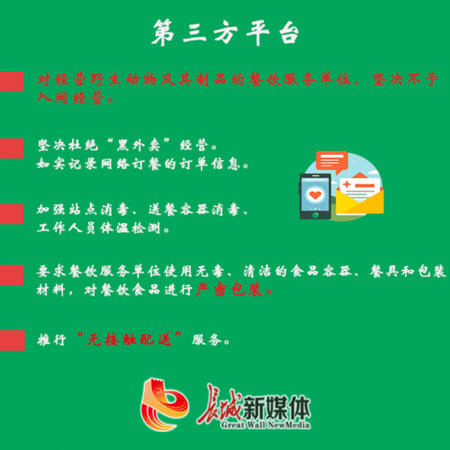 河北省發(fā)布網(wǎng)絡(luò)餐飲服務(wù)食品安全提示 禁止提供群體性餐飲服務(wù)
