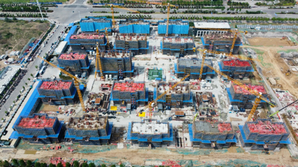 防疫施工“兩手抓”，重點工程建設“不打烊”